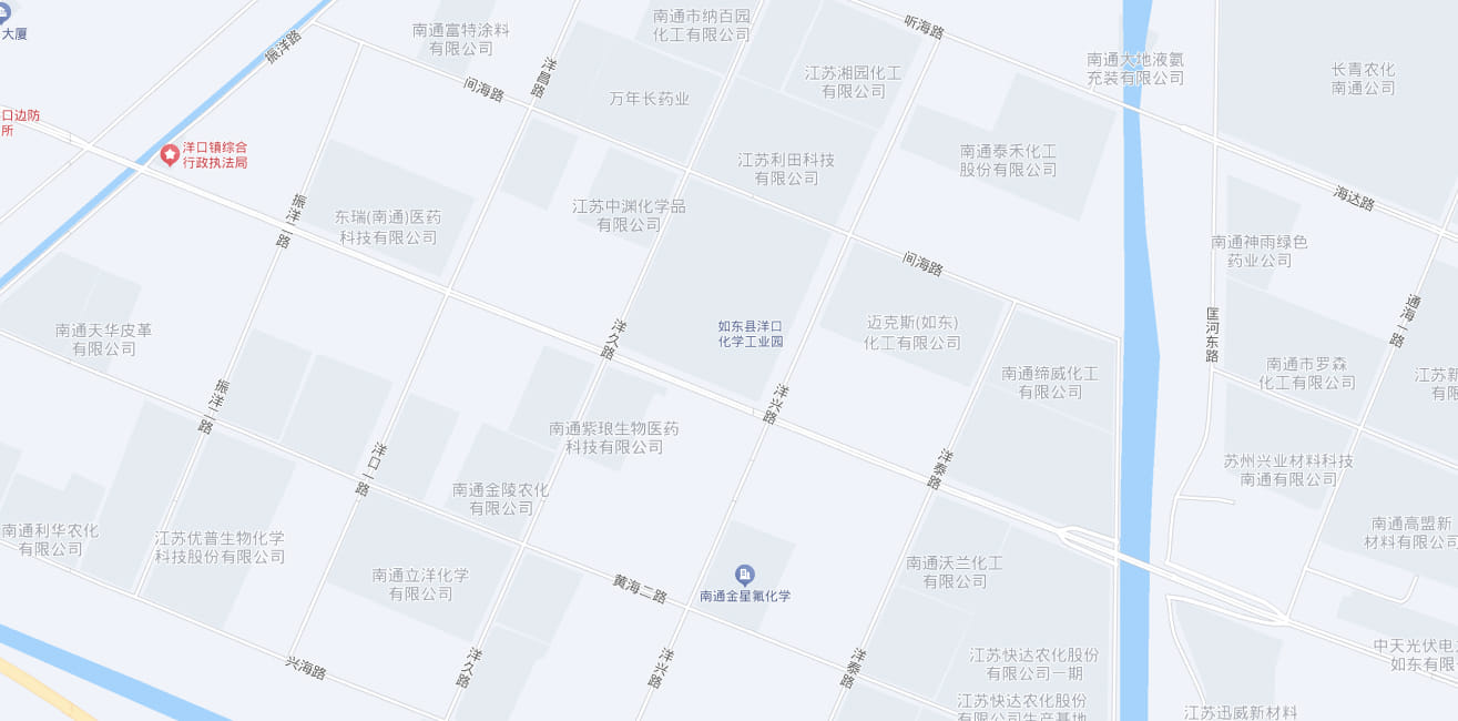 江苏省周口市如东沿海经济开发区洋口化学工业园